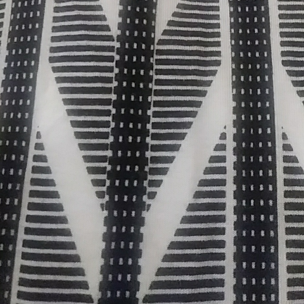 Calvin Klein top 2XL black white boho style - Picture 8 of 8